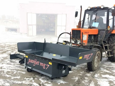 Навесной асфальтоукладчик pavijet mg7 на трактор МТЗ