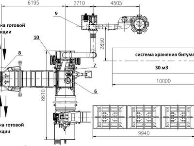 Мобильный асфальтобетонный завод АБЗм-30т