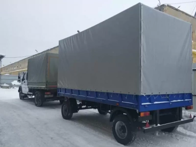 Прицеп 849113N с разнесенными осями гр. 5 т 50/55 куб
