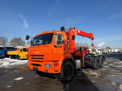 Бортовой автомобиль КАМАЗ 43118-76 с КМУ Prosper PR706