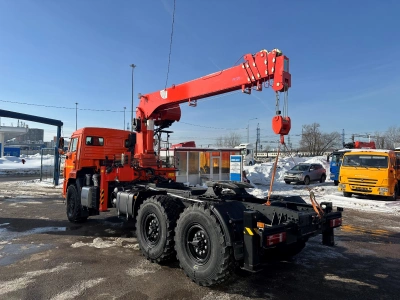 Бортовой автомобиль КАМАЗ 43118-76 с КМУ Prosper PR706