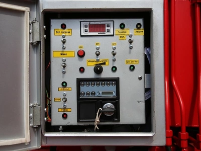 Термос-бункер для асфальта ТК-100 на 10 тонн в кузов Камаза 6520 или аналог