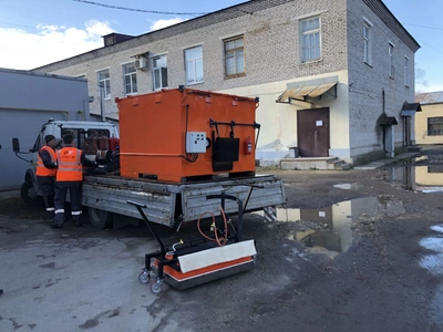 Термос-бункер для асфальта ТРС-3000