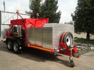 Машина для ремонта асфальта ST 4000 с термос-бункером + ИКН