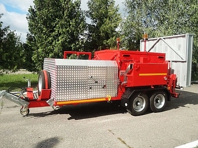 Машина для ремонта асфальта ST 4000 с термос-бункером + ИКН