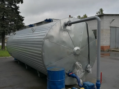 Стальные емкости для битумной эмульсии объемом от 5 до 50 м3