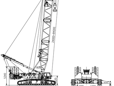 Гусеничный кран Zoomlion ZCC5800