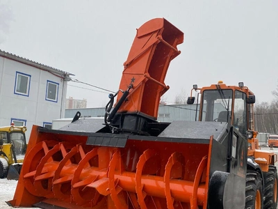 Фрезерно-роторный автономный снегоочиститель МОС-2500