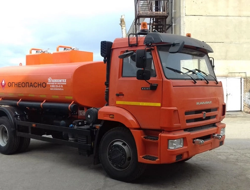 Автотопливозаправщик АТЗ-8,6 на шасси Камаз-43253 — вид 7