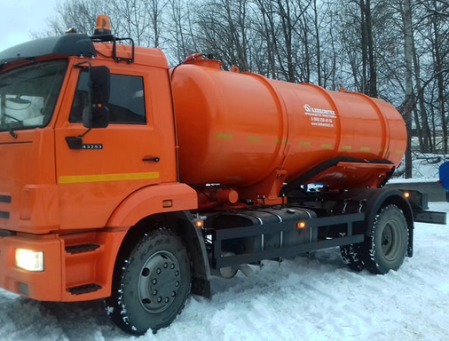 Вакуумная машина МВ-8 КАМАЗ-43253 — вид 9