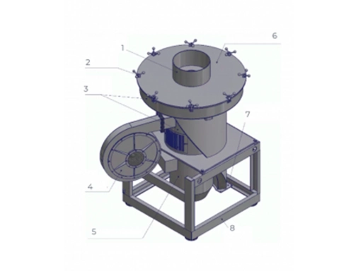 Центробежно-ударная дробилка STANVER CRUSHER - 1250