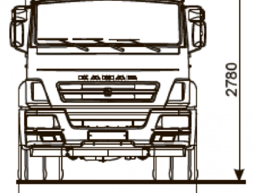 Шасси КАМАЗ 43253-2010-69 — миниатюра 4