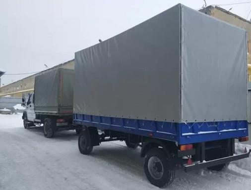 Прицеп 849113N с разнесенными осями гр. 5 т 50/55 куб