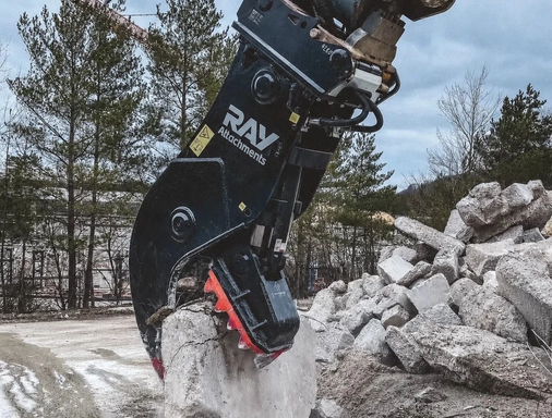 Гидравлический измельчитель бетона MCP800 — вид 5
