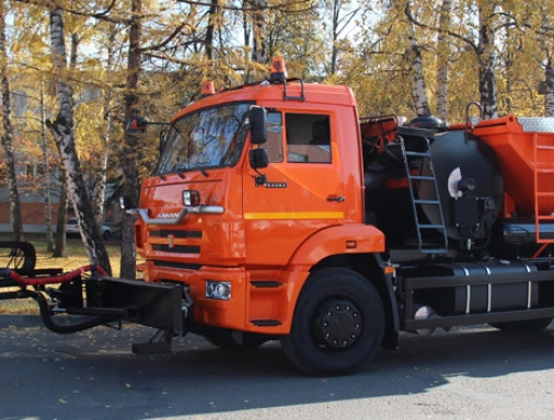 Машина для ремонта асфальта пневмонабрызгом БЦМ-257 — вид 4