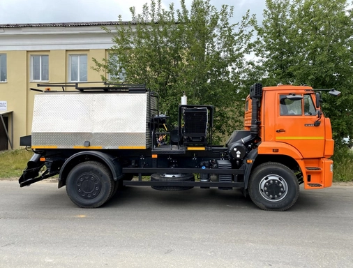 Кохер для литого асфальта РД-925 на шасси Камаза 53605, 65115 — миниатюра 5