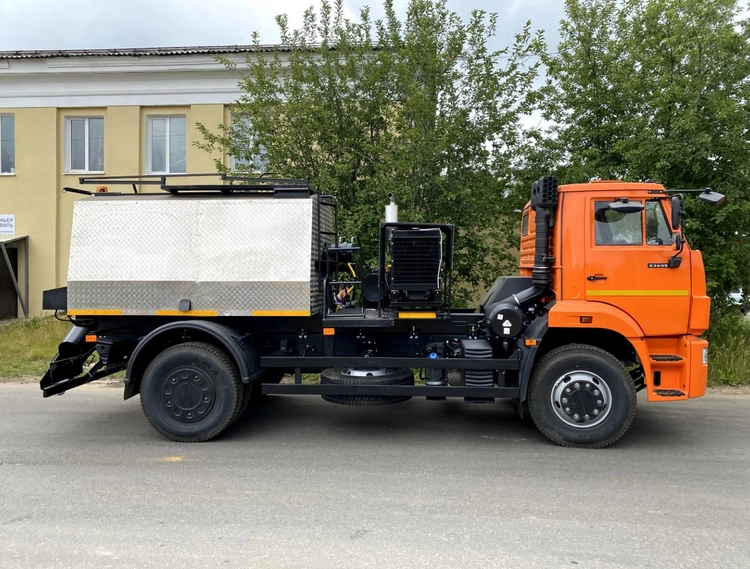 Кохер для литого асфальта РД-925 на шасси Камаза 53605, 65115 — вид 5