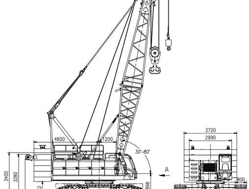 Гусеничный кран Zoomlion ZCC1000V — вид 6