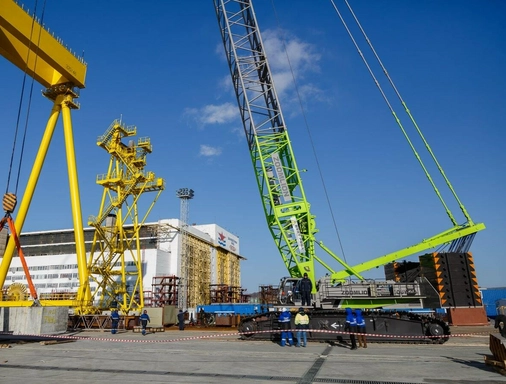 Гусеничный кран Zoomlion ZCC5800