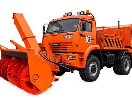 Фрезерно-роторный снегоочиститель ДЭ-210БФ