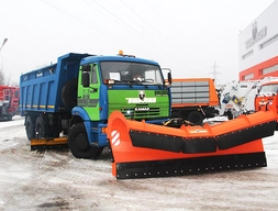 Передний скоростной поворотный отвал ТоМеЗ-3400Б
