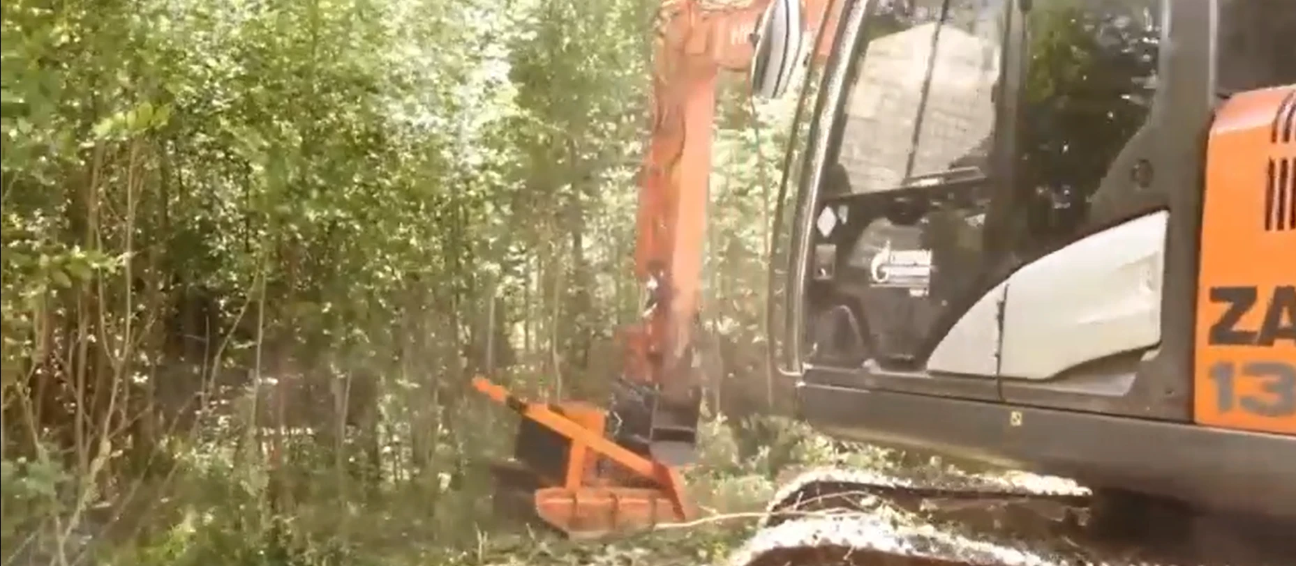 Дисковый мульчер — видео 3